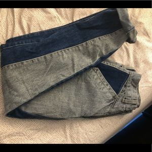 Vintage denim Jordache jeans two toned